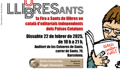 Editorial Intrèpida va a la fira Llibres Lliures a Sants