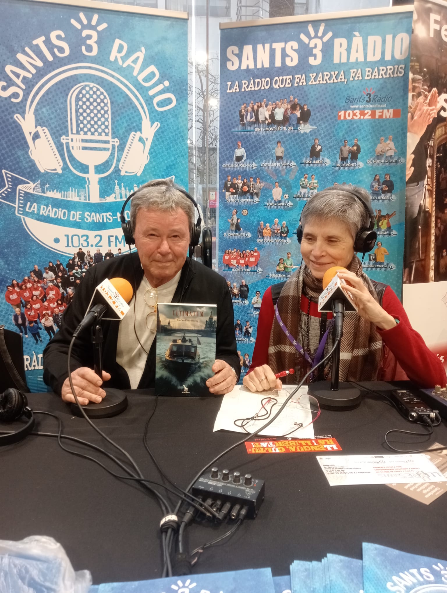 Sants 3 Ràdio entrevista Carles Diaz Reche