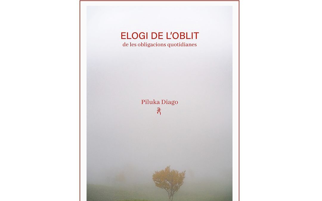 Cartell presentació Elogi de l¡oblit Benicarló