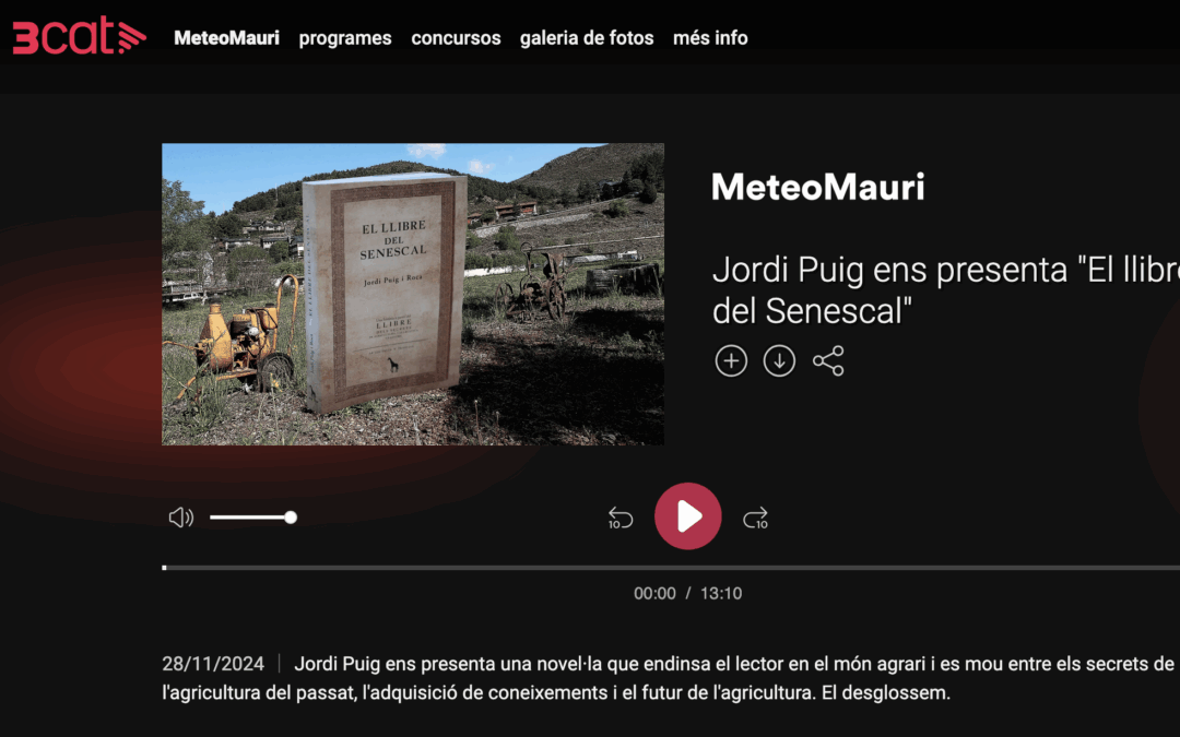 Els mitjans parlen d’El llibre del senescal