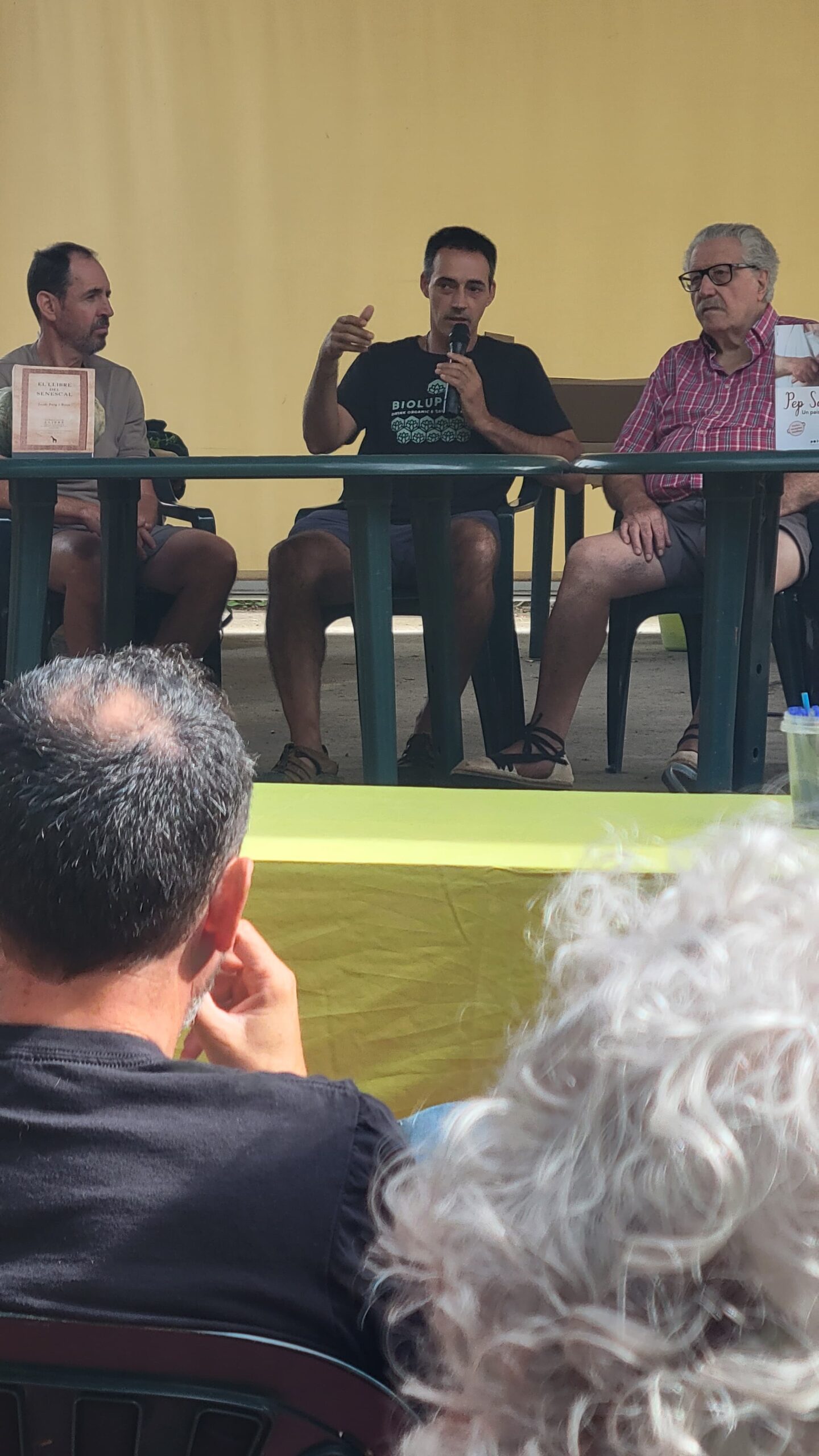 Jordi Puig i Pep Salsetes al Tasta la Llavor 2025 de Roda de Ter