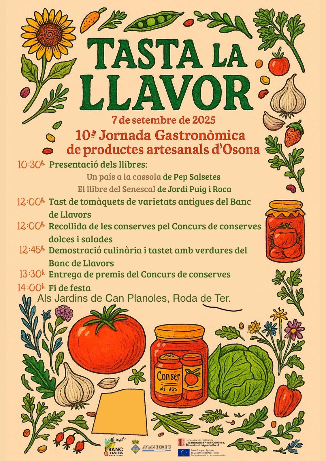 El llibre del senescal al Tasta la llavor 2025 Roda de Ter