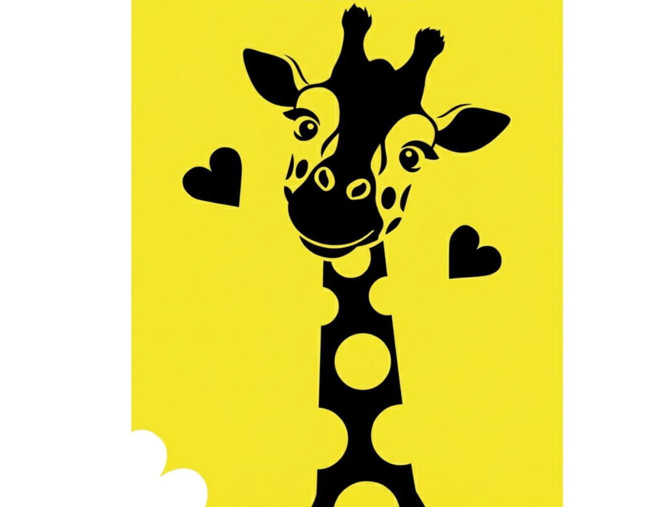 Imatge promocional girafa romàntica